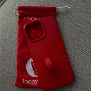 Loopy Case Vibrant Red Phone Cover
iPhone 16 pro max